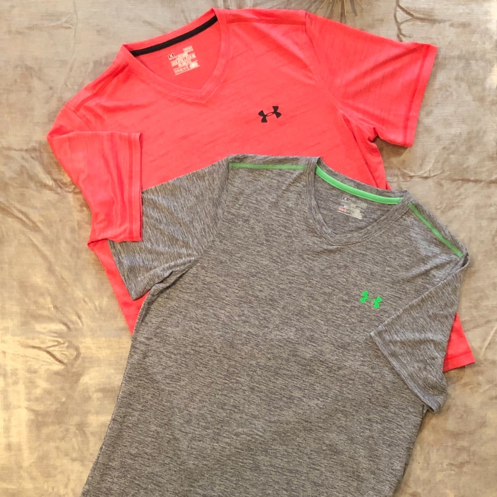 NWOT Men’s Under Armour Heat Gear T-Shirts